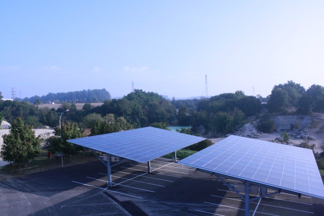 ombrière photovoltaïque