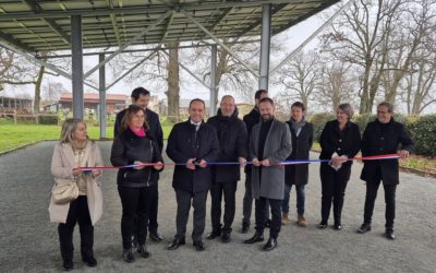 Villars-les-Bois : inauguration des ombrières