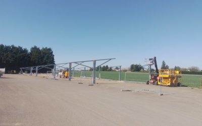 Sèvres-Anxaumont – montage en cours