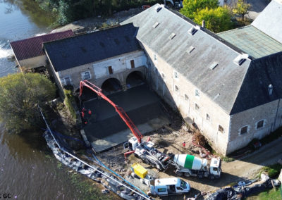 Radier-centrale-hydroélectrique